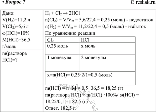 Решение 