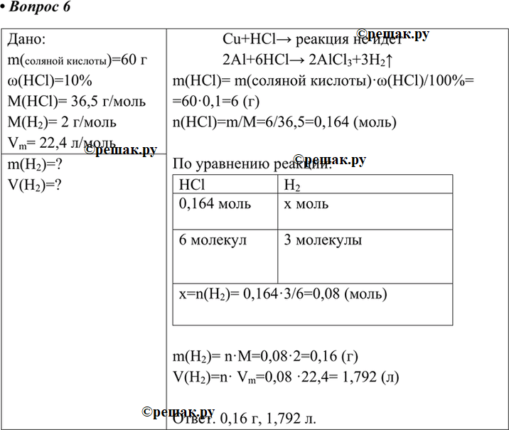 Решение 