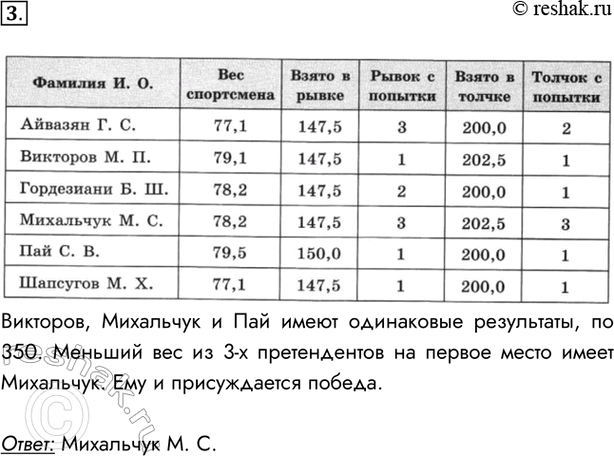 Решение 