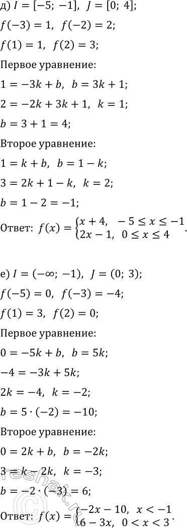 Решение задачи: 5. Задайте аналитически функции из упражнения 4. *Цитирирование задания со ссылкой на учебник производится исключительно в учебных целях для лучшего понимания разбора решения задания.