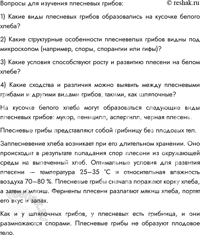 Решение задачи: § 23. ШЛЯПОЧНЫЕ ГРИБЫ ВСПОМНИТЕ 1. Какие съедобные грибы вы знаете? Мне известны такие съедобные грибы, как лисички, опята, подосиновики, белый гриб.
