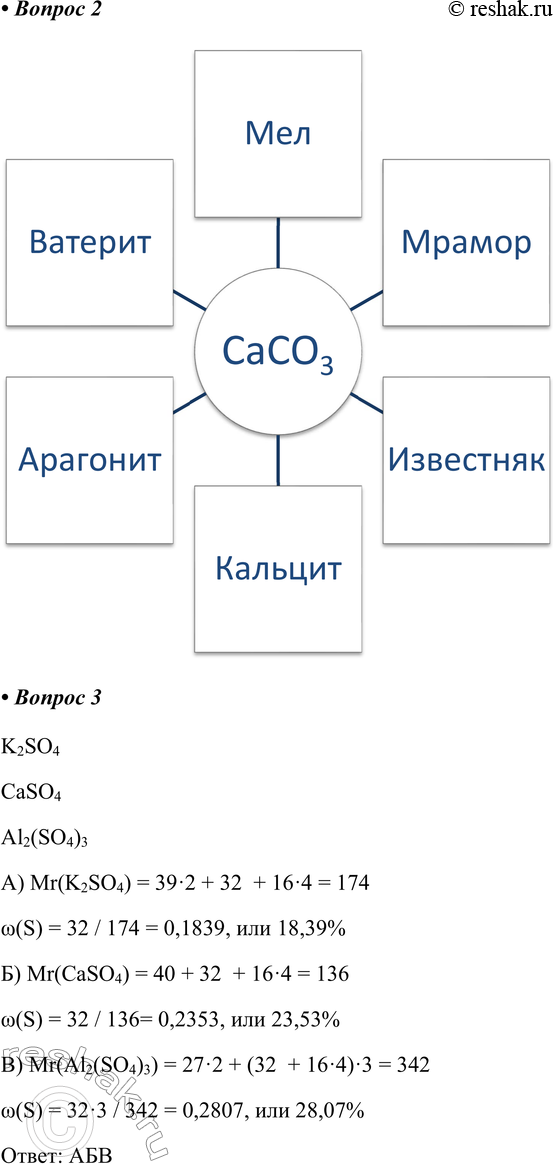 Решение задачи: Часть II 1. Оформите схему, используя дополнительную информацию. Применение хлорида натрия 2. Оформите схему, используя дополнительную информацию. Карбонат кальция в природе CaCO3 3.