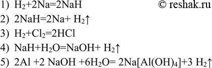 Решение задачи: Запишите уравнения реакций для следующих переходов: *Цитирирование задания со ссылкой на учебник производится исключительно в учебных целях для лучшего понимания разбора решения задания.