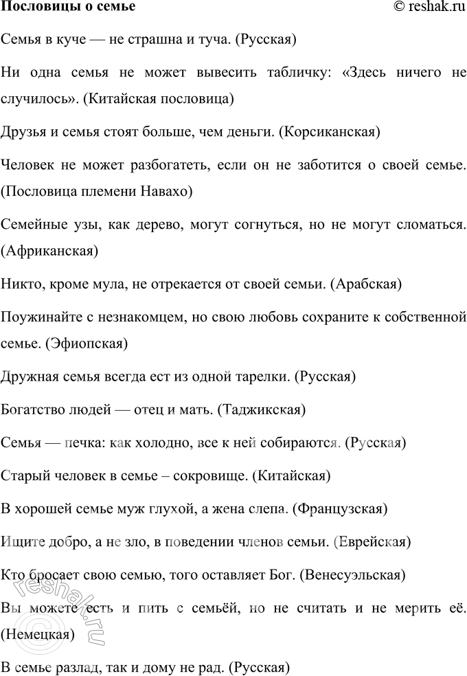 Решение задачи: Пословицы • Дружба народов — богатство народное. (Башкирская) • Сила птицы — в крыльях, сила человека — в дружбе. (Татарская) • Лучше дружбу хранить, чем сокровища иметь.