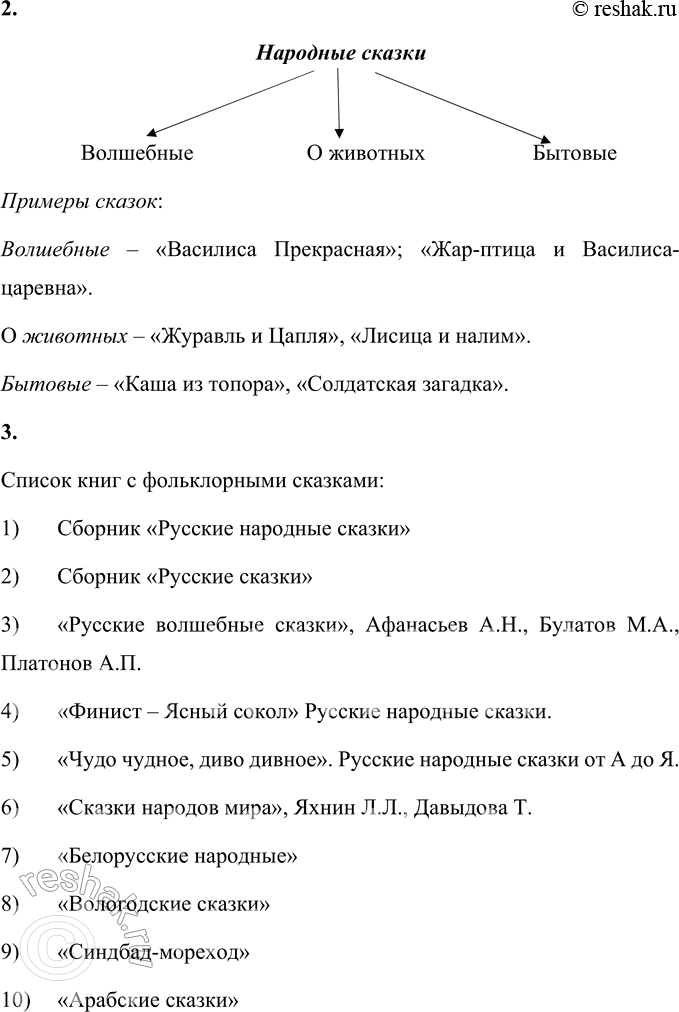 Решение задачи: ОБОБЩЕНИЕ 1. Какие сказки разных народов запомнились тебе из учебного пособия для 3 класса? Чем? Мне запомнились такие сказки разных народов из учебного пособия 3 класса: