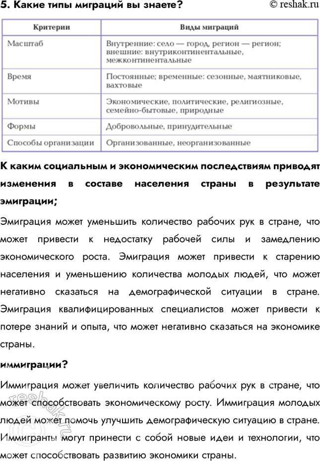 Решение задачи: § 9. Уровень и качество жизни населения На основе данных карты определите, какие страны можно отнести к государствам: 1) с высоким уровнем жизни населения;