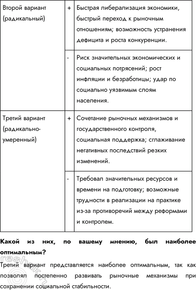 Решение задачи: § 19. Социально-экономическое развитие СССР в 1985 — 1991 гг. К каким результатам привели экономические реформы, начатые в 1985 г.? Ни одна из реформ, начатых за годы перестройки, не дала положительных результатов.