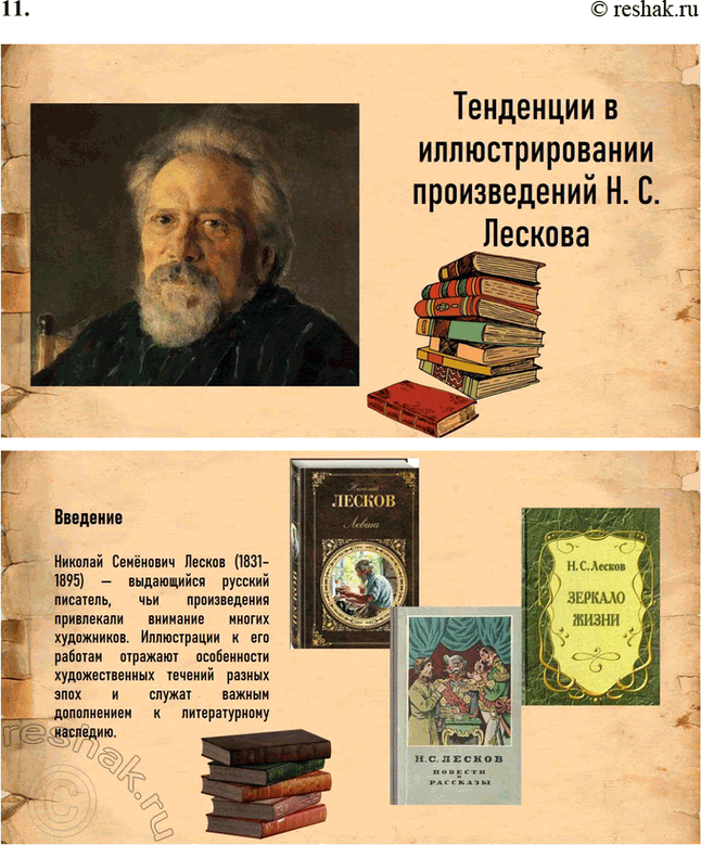 Решение задачи: Творческие задания. Стр. 241-242 1. Подготовьте развёрнутый ответ на вопрос: чем Н. С. Лесков был похож на своих героев-праведников? Выскажите собственное мнение.
