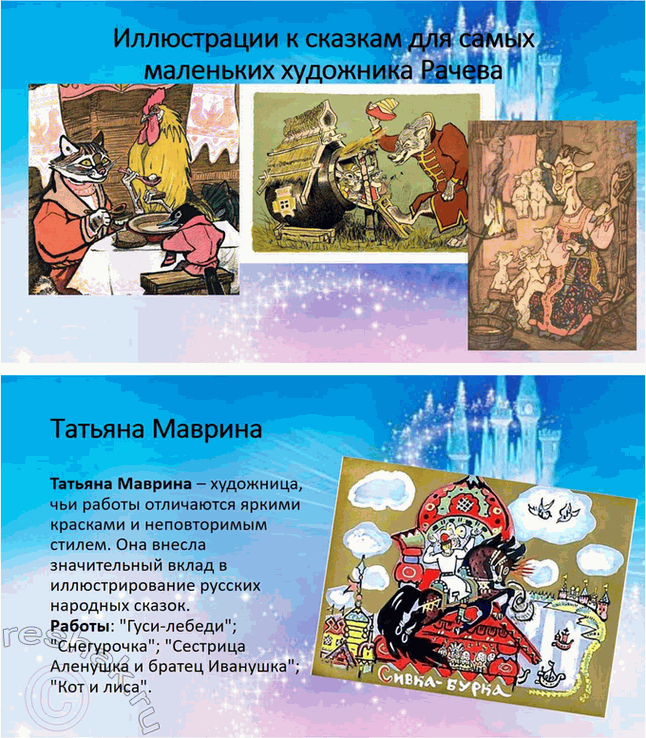 Решение задачи: Обогащаем свою речь 1. Как вы думаете, почему ровная, неторопливая, даже немного торжественная манера оказывания волшебных сказок не годится для исполнения сказок о животных?