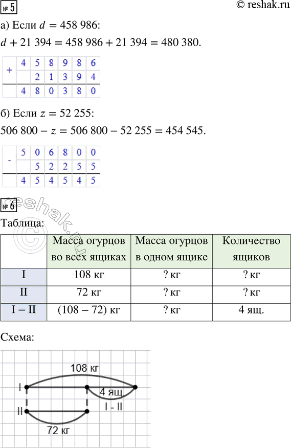 Решение задачи: 1. Найди границы, в которых заключены следующие суммы: а) 758 + 142 б) 5679 + 3568 2. Сделай оценку сумм. Проверь свой результат, вычислив сумму.