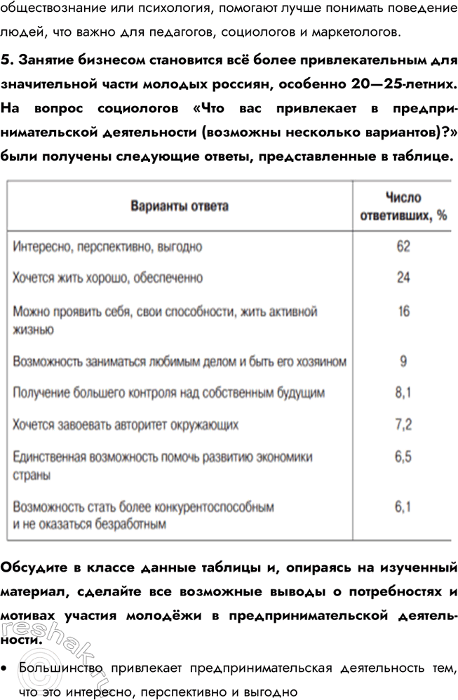 Решение задачи: § 17. Современный работник ЗАДУМАЕМСЯ Могут ли интересы основных участников рынка труда совпадать или противоречить друг другу? Интересы участников рынка труда — работодателей и работников — могут как совпадать, так и вступать в противоречие.
