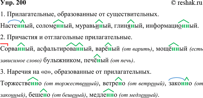 Решение задачи: 200 По какому принципу слова объединены в группы? Перепишите, раскрывая скобки. Объясните правописание н и нн. 1. Насте(н, нн)ый, соломе(н, нн)ый, муравьи(н, нн)ый, глиня(н, нн)ый, информацио(н, нн)ый.