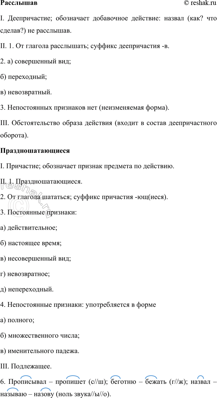 Решение задачи: 206. 1. Сначала прочитайте грамматические основы, которые «вынуты» из предложений. Можно ли точно понять содержание текста только на основе этой информации?