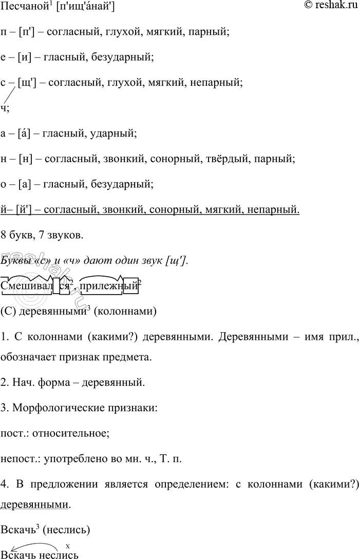 Решение задачи: 10 1. Выпишите из текста сложные предложения с бессоюзной связью. Выполните их синтаксический разбор. Объясните постановку знаков препинания. Дом купил Селихов у помещика, старый, с деревянными3 колоннами, с садом.